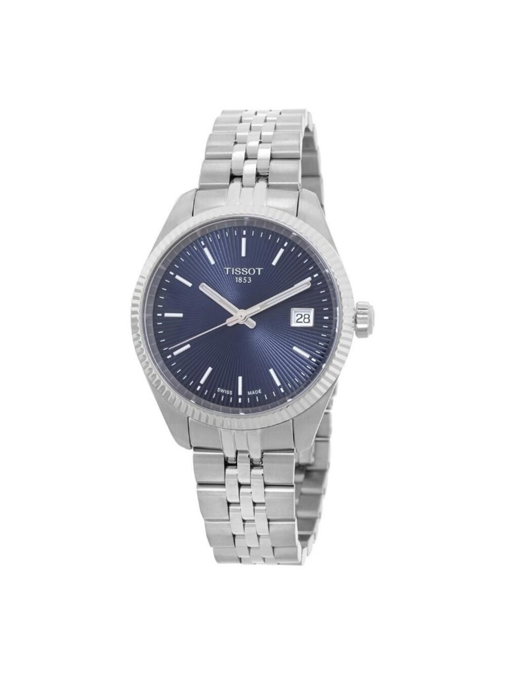 NWT Tissot Ballade Quartz Blue Dial Watch